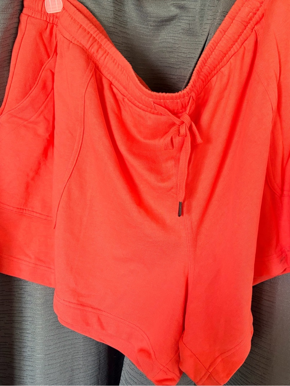 Terra & Sky Coral Drawstring Lounge Shorts